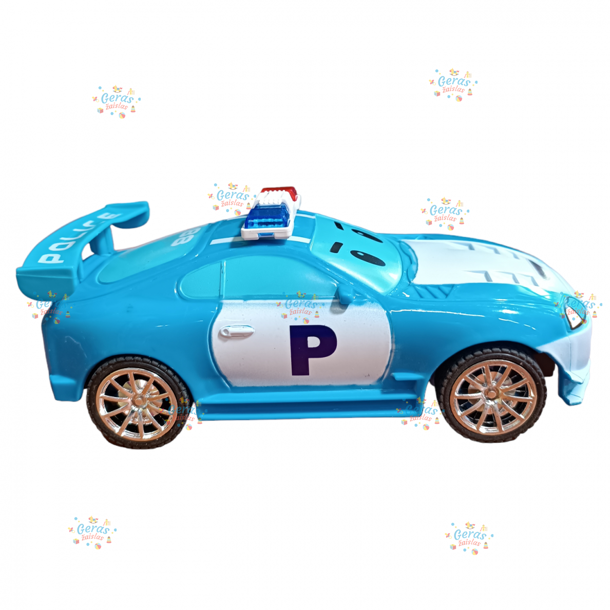 Radijo bangomis valdomas automobilis policijos automobilis, raudonas 15 Radijo bangomis valdomas automobilis policijos automobilis, raudonas 15
