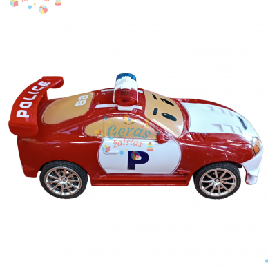 Radijo bangomis valdomas automobilis policijos automobilis, raudonas 10 Radijo bangomis valdomas automobilis policijos automobilis, raudonas 10