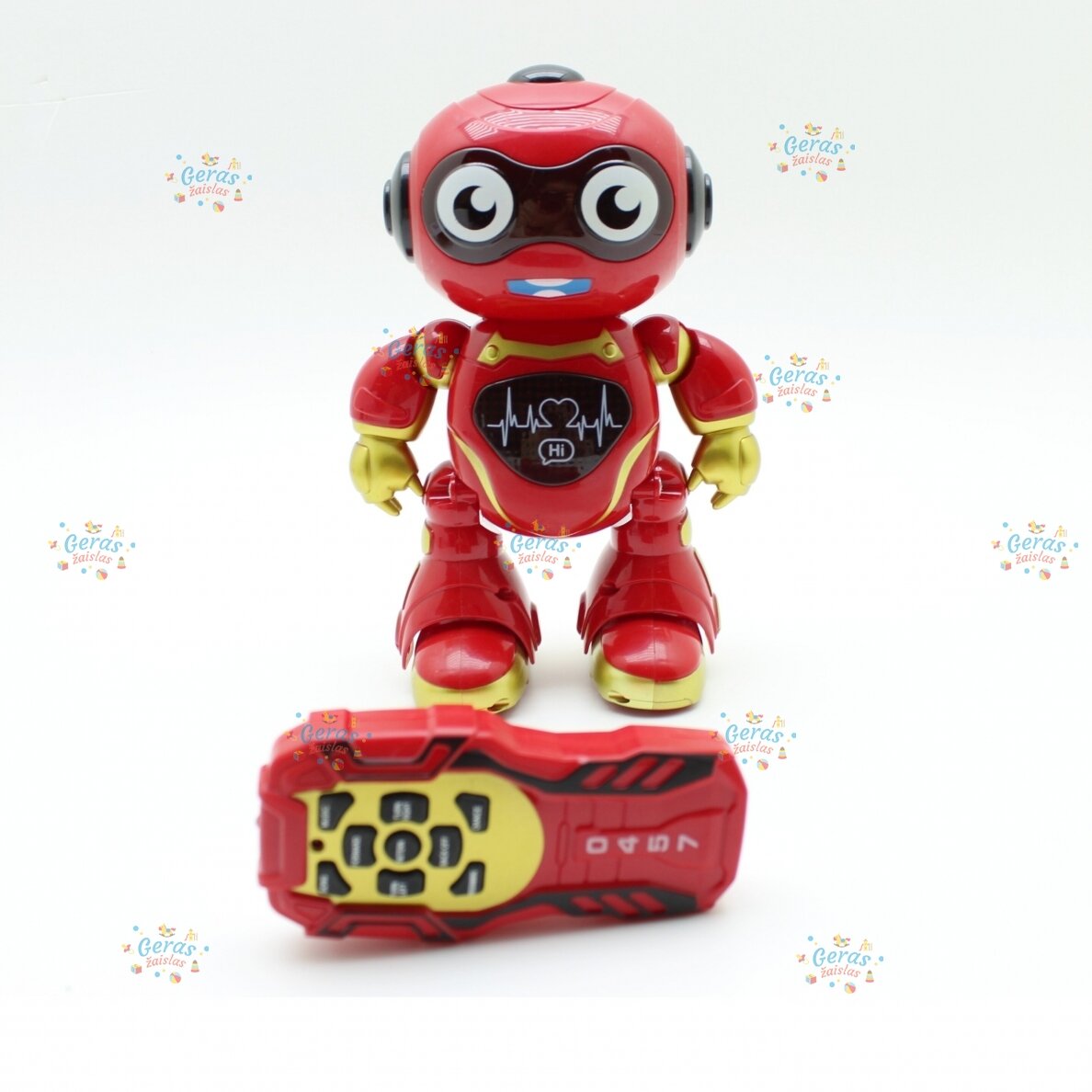 Nuotoliniu būdu valdomas šokantis robotas 6