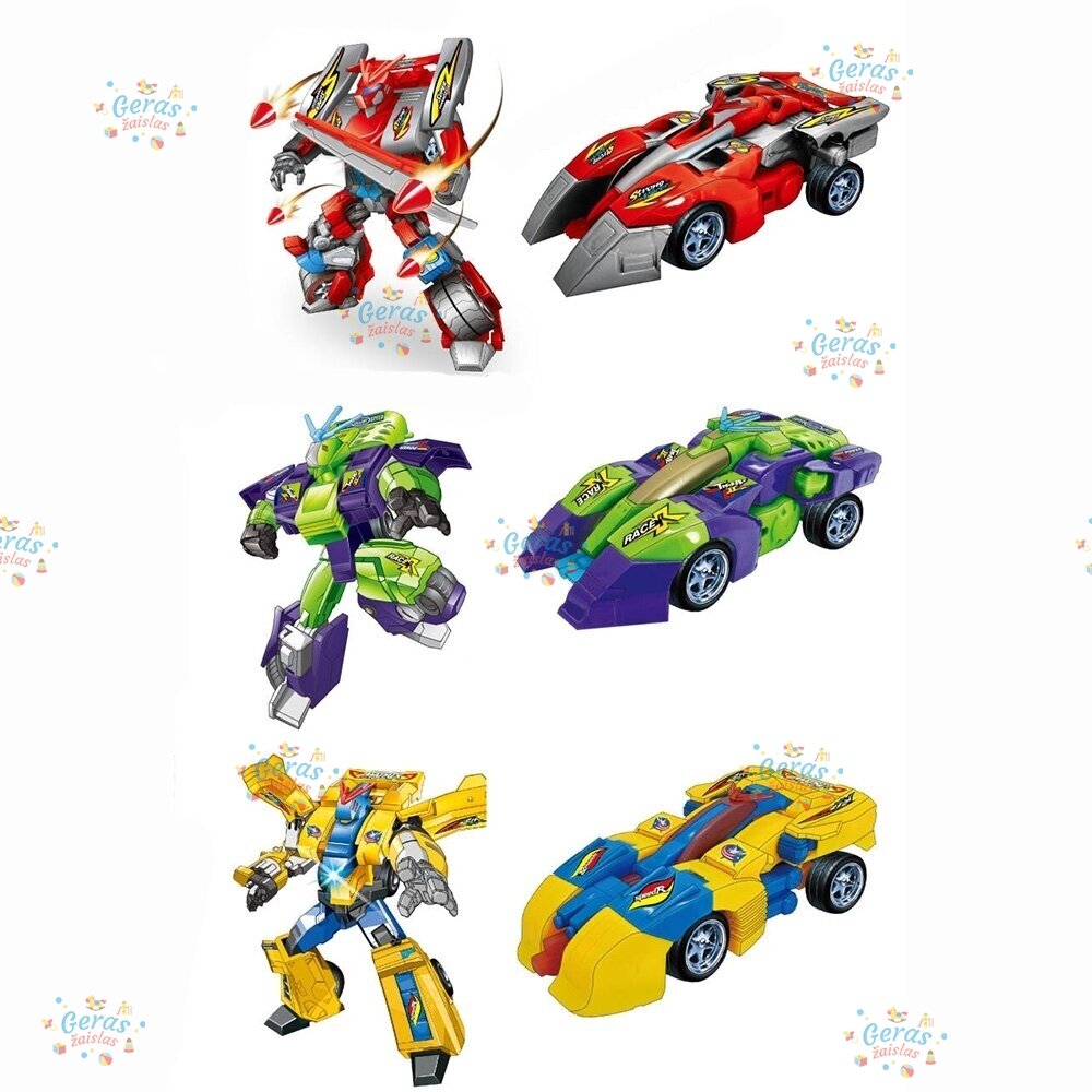 Robotas transformeris mašina 2