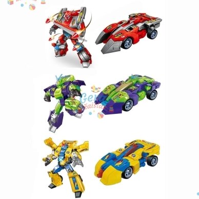 Robotas transformeris mašina 2