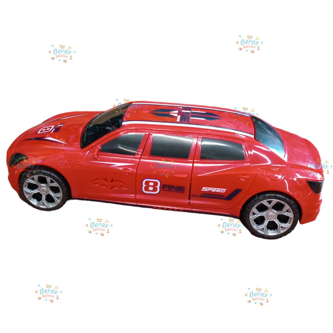 Automobilis su garsais ir šviesomis 6
