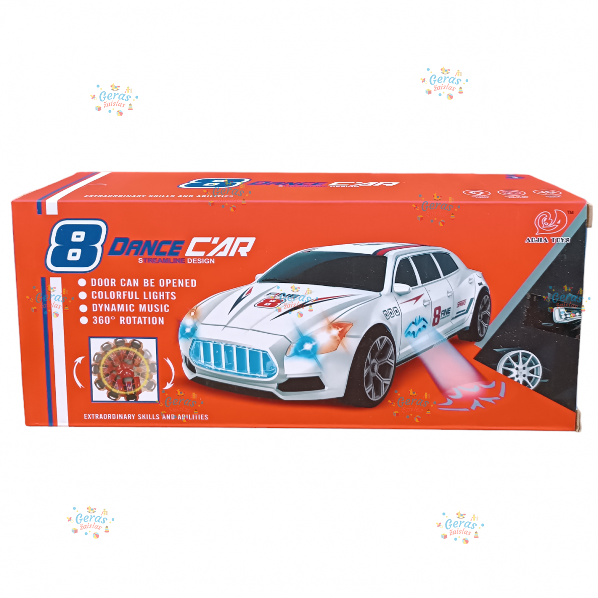 Automobilis su garsais ir šviesomis 3 Automobilis su garsais ir šviesomis 3