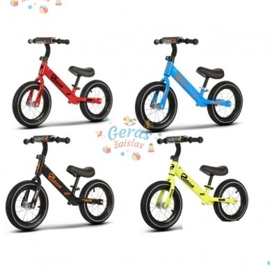 Balansinis dviratukas Baishs 12", geltonas 1