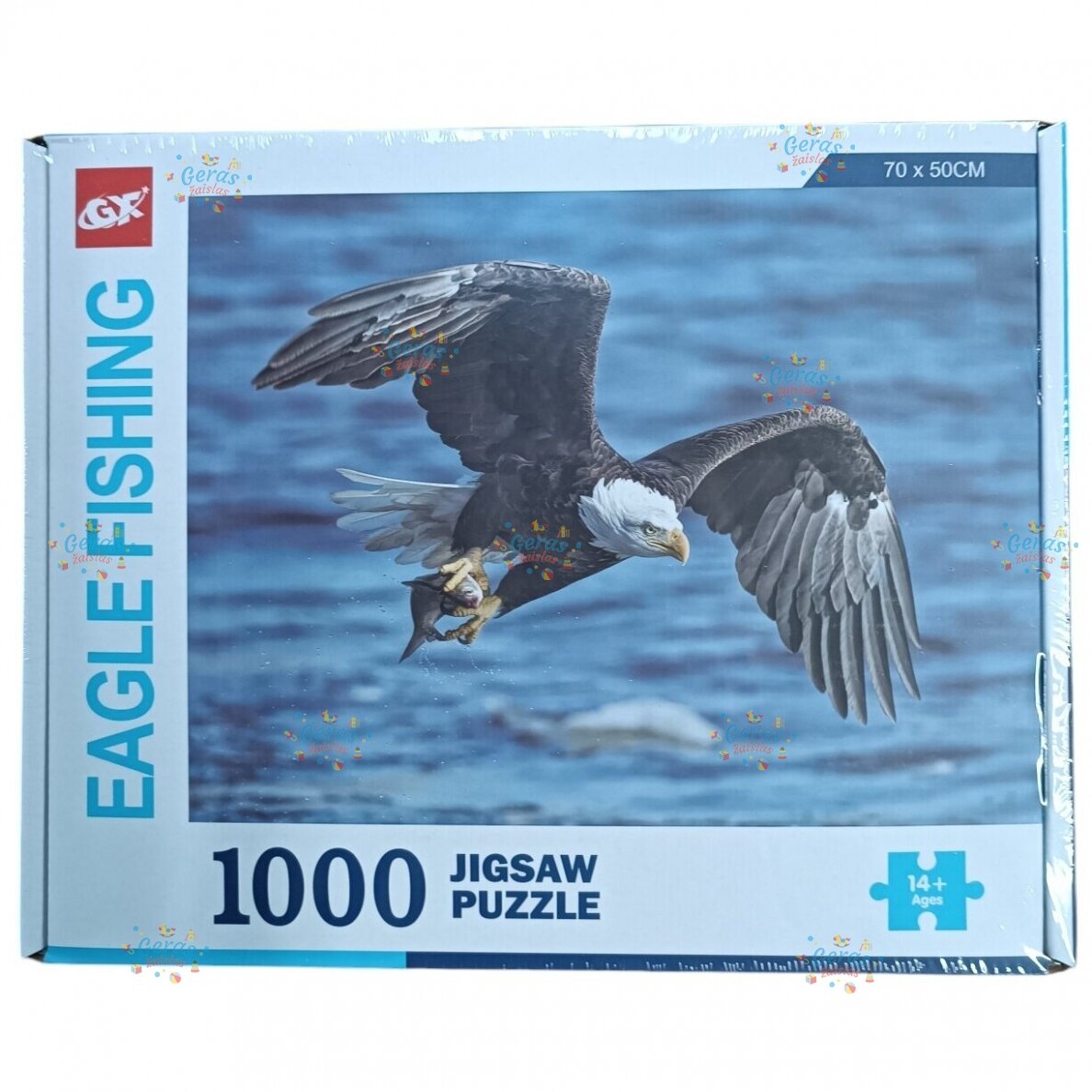 Dėlionė Jigsaw Puzzle Eagle Fishing, 1000 det 1