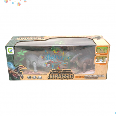Dinozaurų rinkinys su priedais Chuyutoys 1 Dinozaurų rinkinys su priedais Chuyutoys 1
