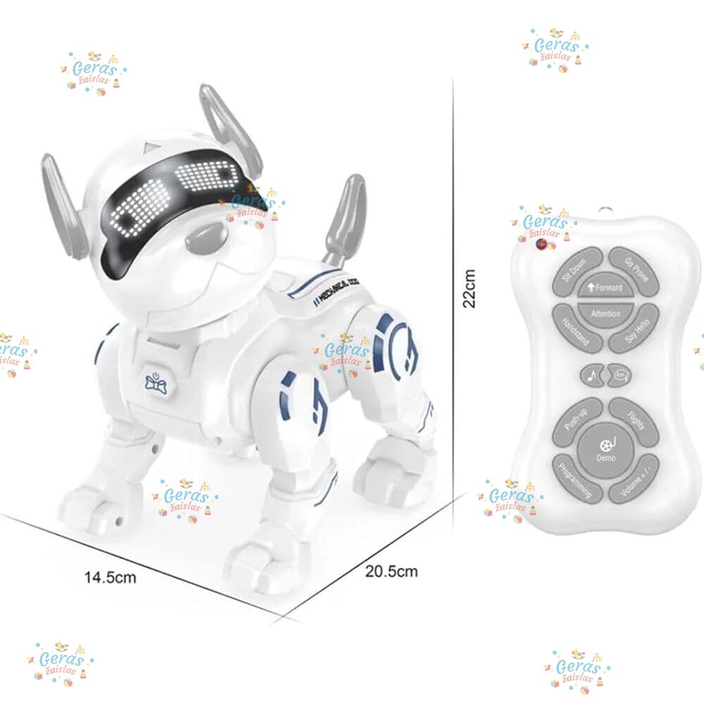 Išmamusis šuo robotas su RC Išmamusis šuo robotas su RC