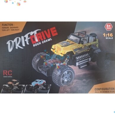 Jeep automobilis radijo bangomis valdomas žaislas 1