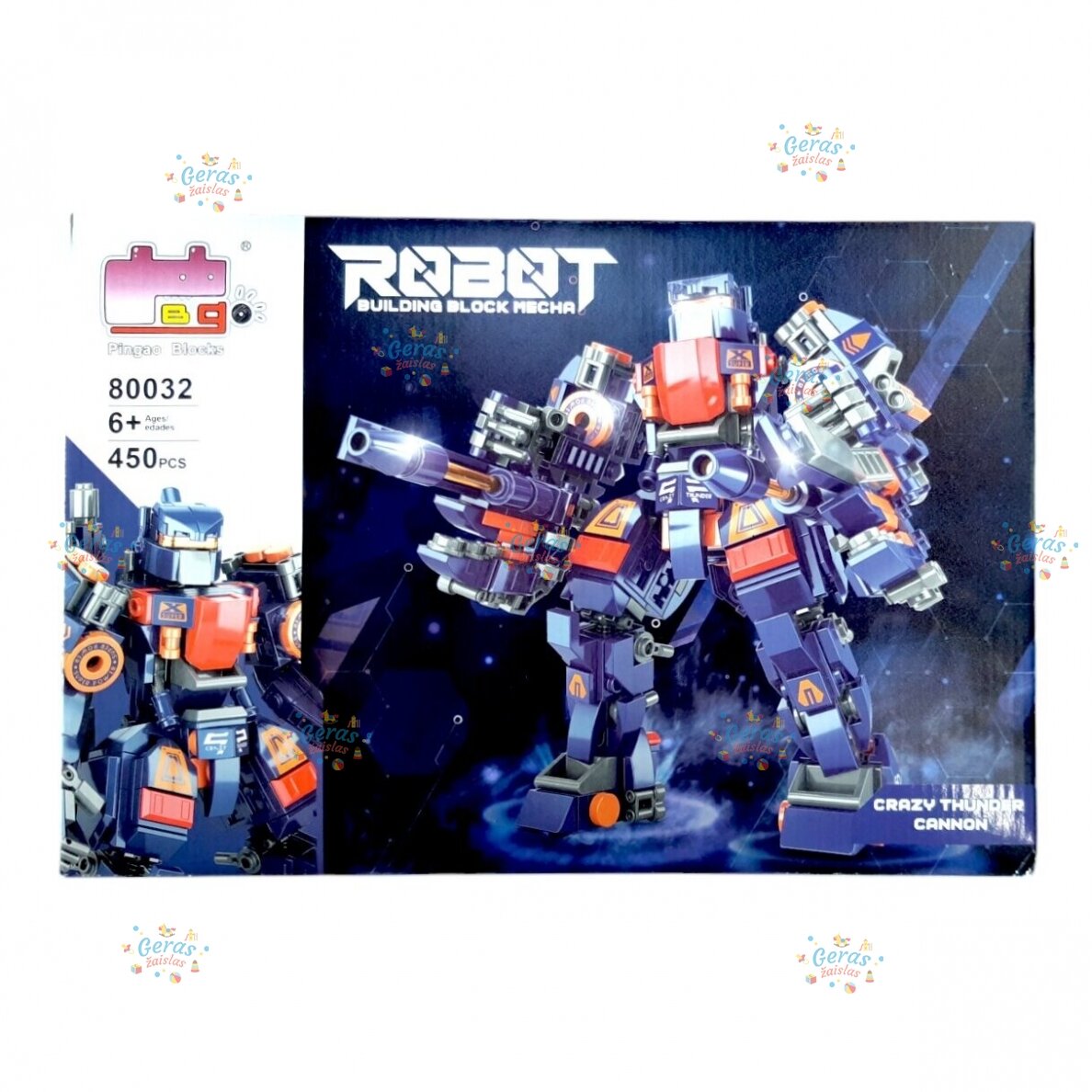 Konstruktorius - Robotas 450 det. 1