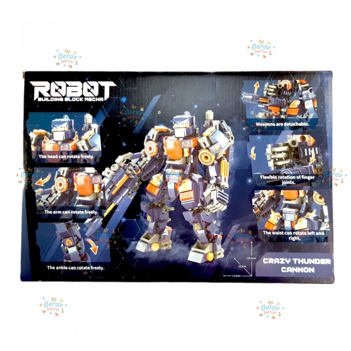 Konstruktorius - Robotas 450 det. 2 Konstruktorius - Robotas 450 det. 2