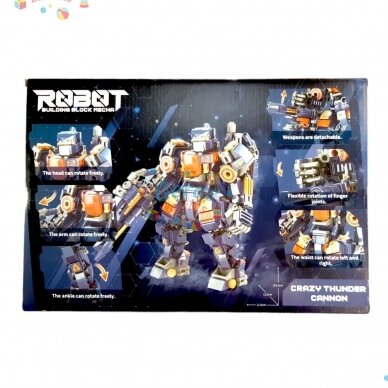 Konstruktorius - Robotas 450 det. 2 Konstruktorius - Robotas 450 det. 2