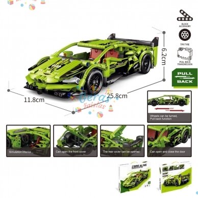 Konstruktorius - Sportinis automobilis, 439 det. Konstruktorius - Sportinis automobilis, 439 det.