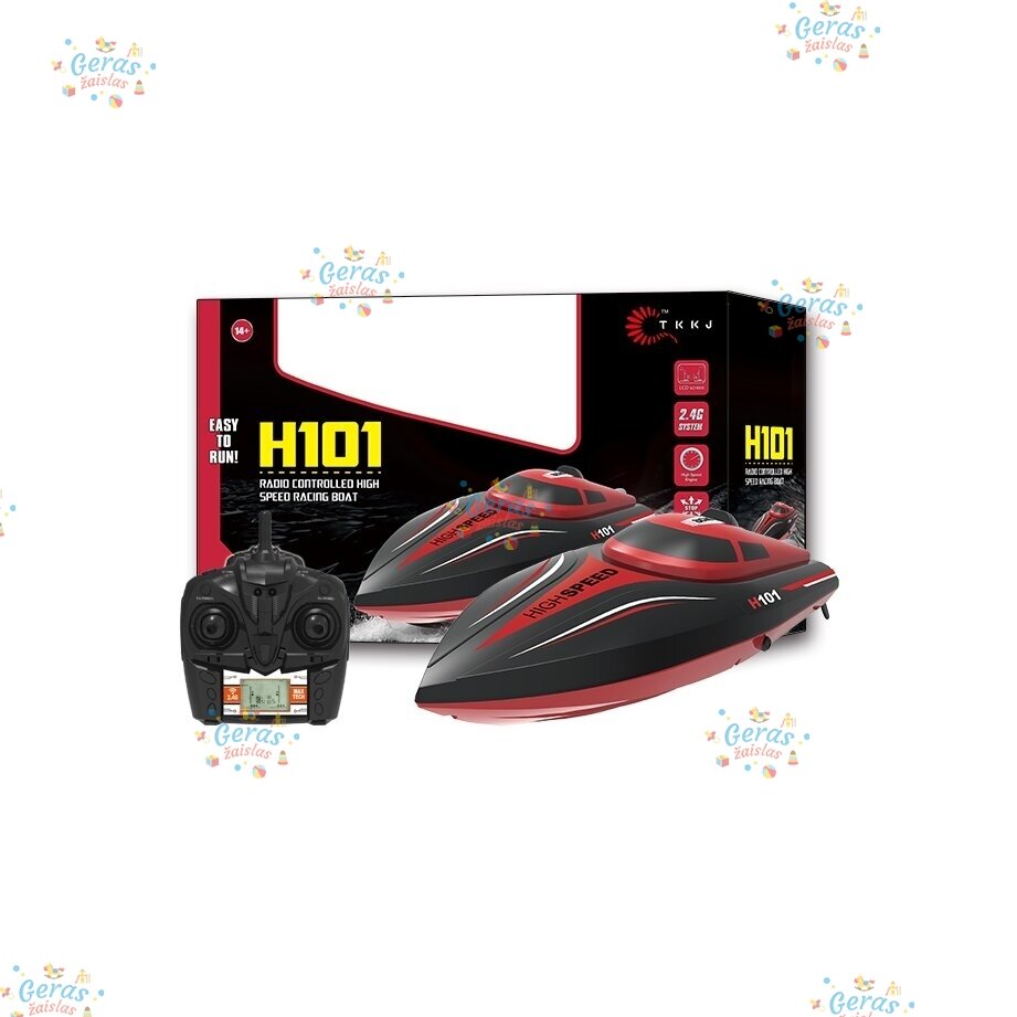 Laivas - greitaeigis kateris H101 su LCD nuotolinio valdymo pultu 3 Laivas - greitaeigis kateris H101 su LCD nuotolinio valdymo pultu 3