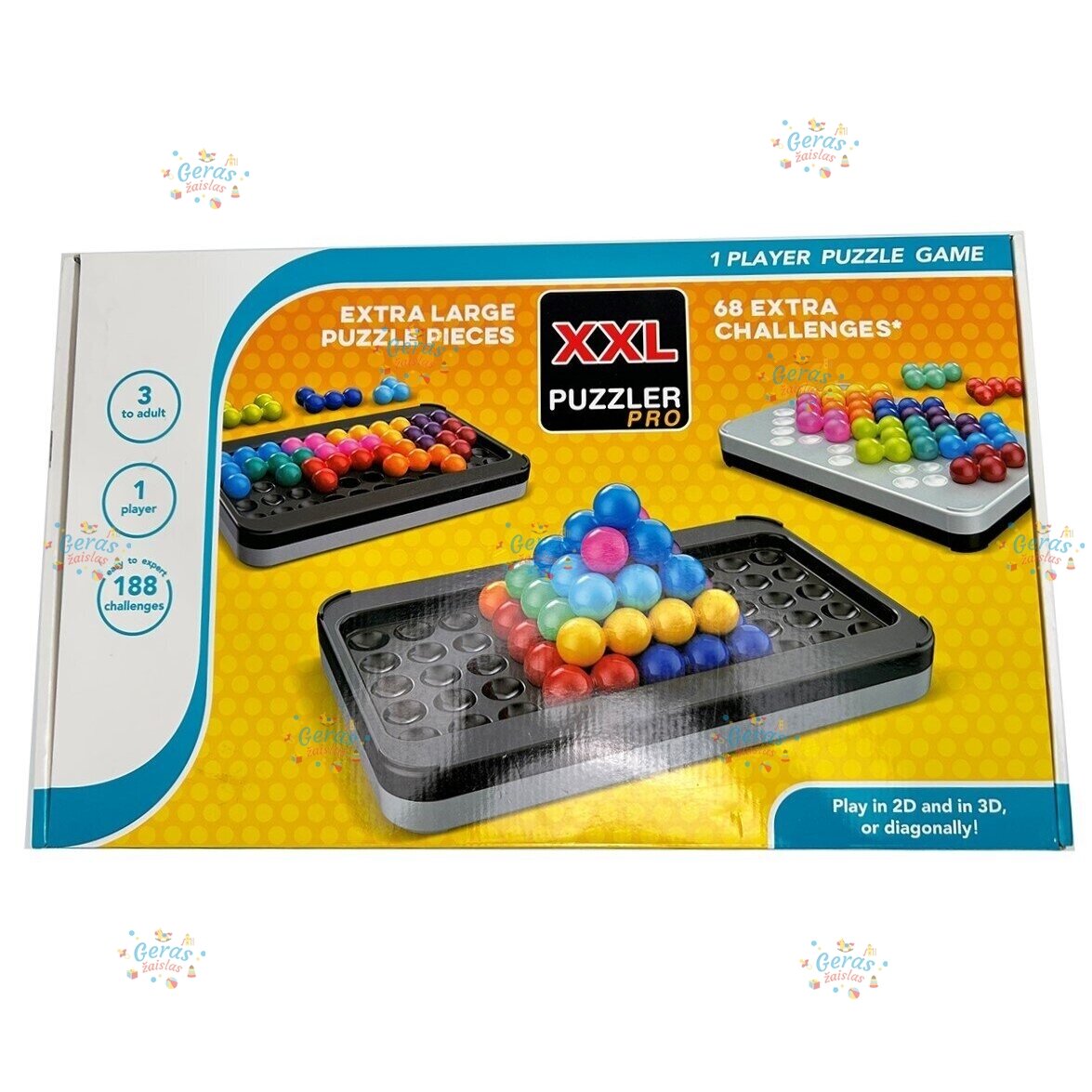 Loginis stalo žaidimas IQ "Puzzler Pro XXL" Loginis stalo žaidimas IQ "Puzzler Pro XXL"