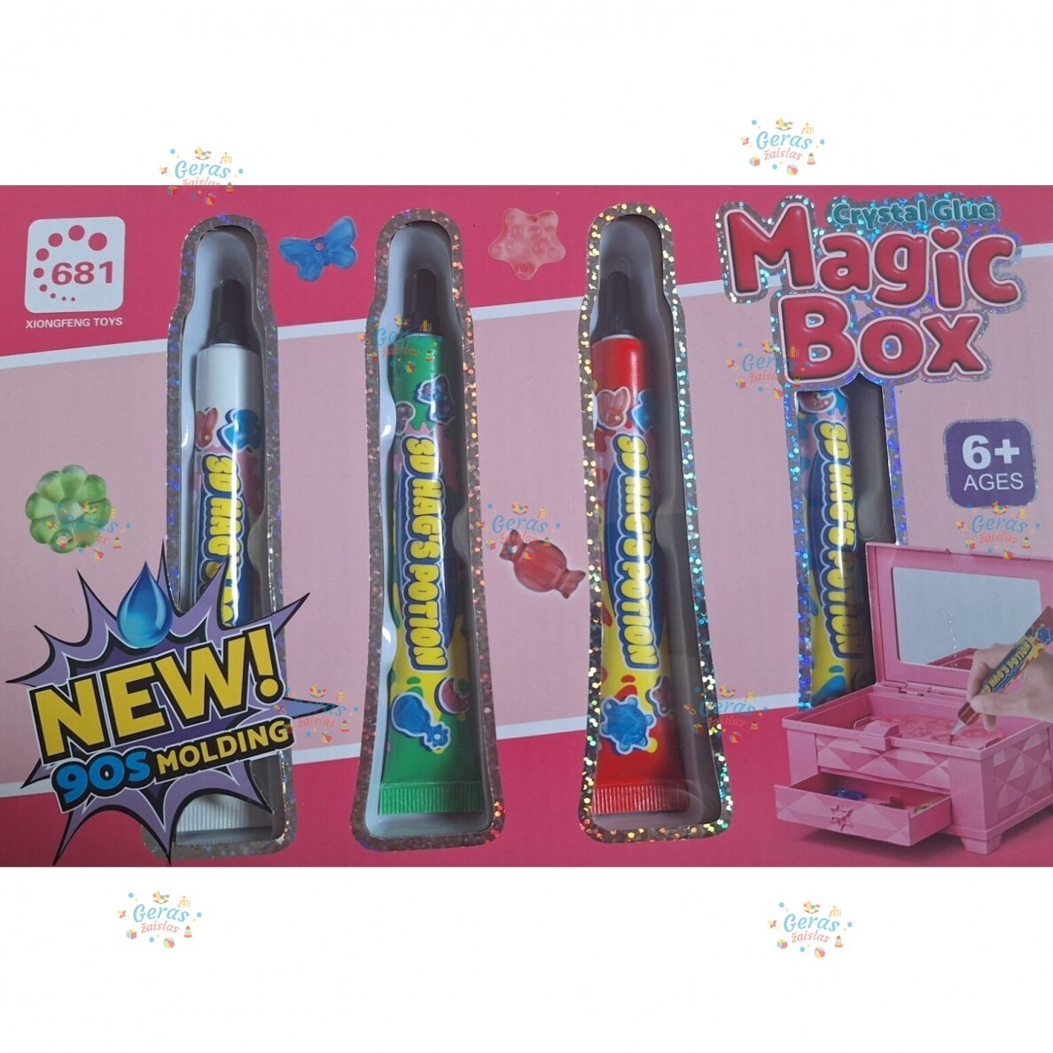 Magic box krištolo klijai - Papildymas Magic box krištolo klijai - Papildymas