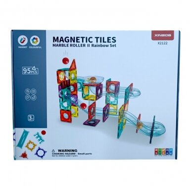 Magnetinis konstruktorius, 95 detalės