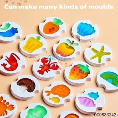 Magic Kitchen vandens gyvūnų ir daržovių rinkinys 1 Magic Kitchen vandens gyvūnų ir daržovių rinkinys 1