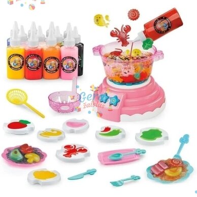 Magic Kitchen vandens gyvūnų ir daržovių rinkinys