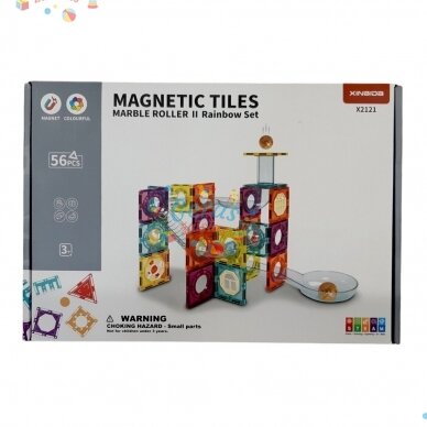 Magnetinis konstruktorius, 56 d. Magnetinis konstruktorius, 56 d.