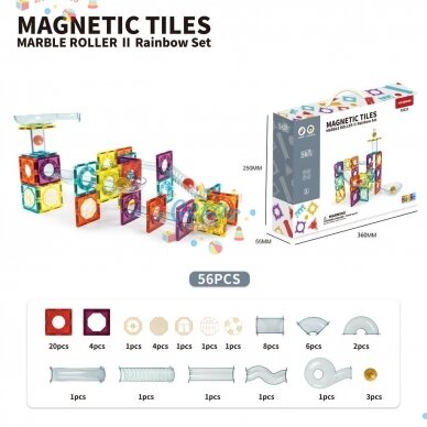 Magnetinis konstruktorius, 56 d. 1 Magnetinis konstruktorius, 56 d. 1