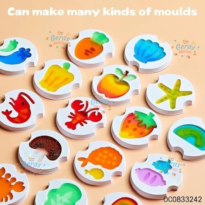 Magic Kitchen vandens gyvūnų ir daržovių rinkinys 1