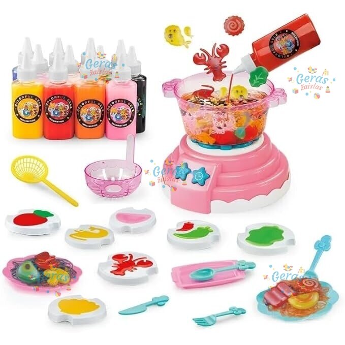 Magic Kitchen vandens gyvūnų ir daržovių rinkinys