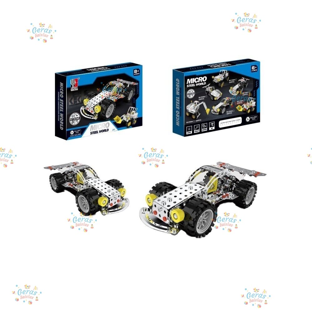 Metalinis konstruktorius Weiya Toys, 246 d. Metalinis konstruktorius Weiya Toys, 246 d.