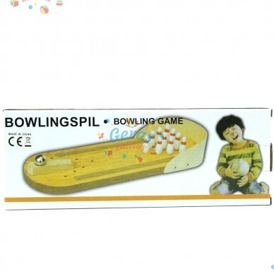 Medinis Žaislas "Boulingas" 3