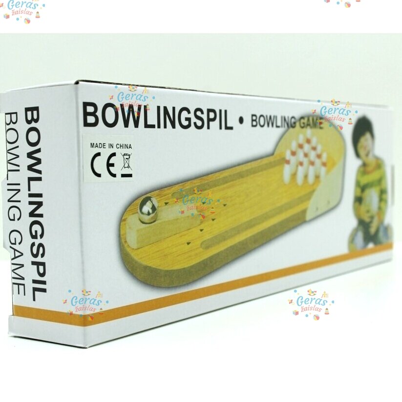 Medinis Žaislas "Boulingas" 5