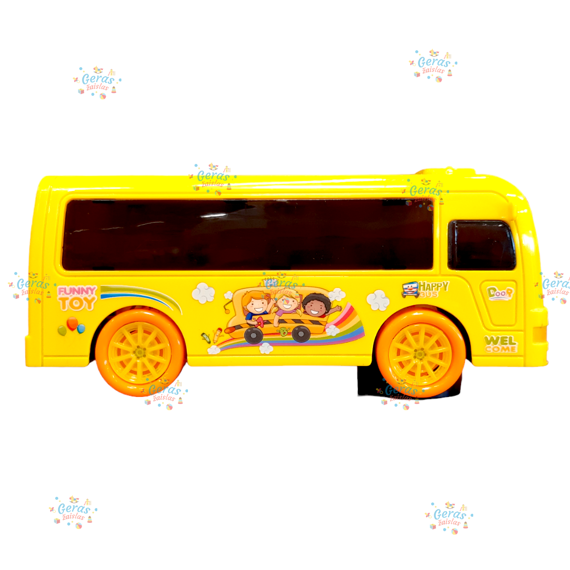 Muzikinis autobusas su 3D šviesomis, mėlynas 7 Muzikinis autobusas su 3D šviesomis, mėlynas 7