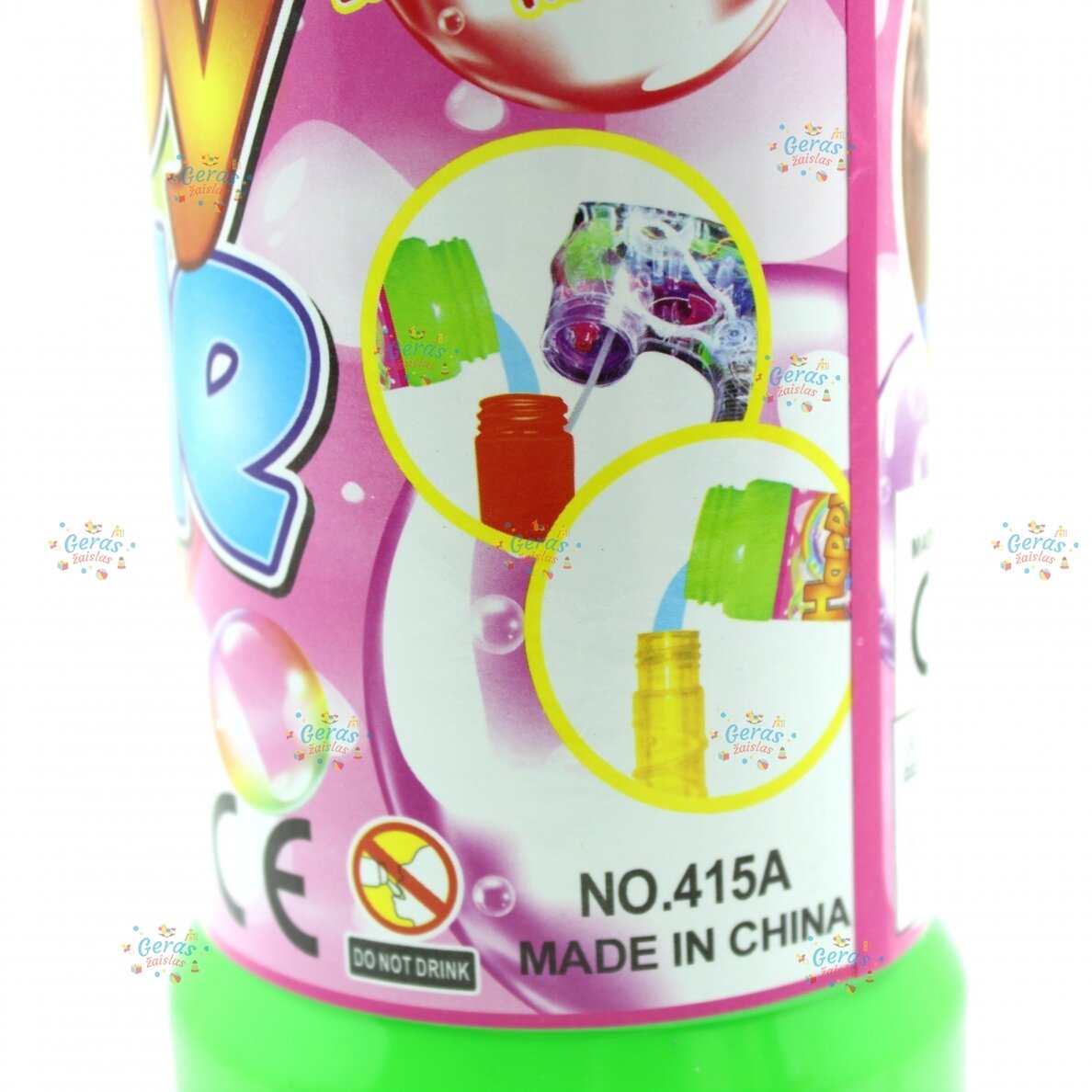 Muilo burbulų skystis Happy Bubble 1litras 1 Muilo burbulų skystis Happy Bubble 1litras 1