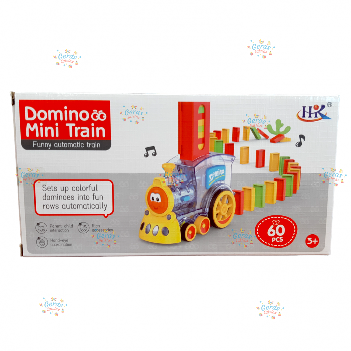 Muzikinis traukinukas - domino HK Muzikinis traukinukas - domino HK
