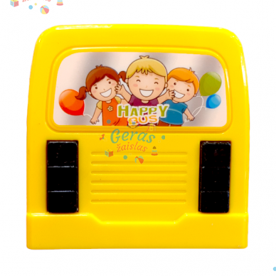 Muzikinis autobusas su 3D šviesomis, mėlynas 9 Muzikinis autobusas su 3D šviesomis, mėlynas 9
