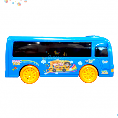 Muzikinis autobusas su 3D šviesomis, mėlynas 1 Muzikinis autobusas su 3D šviesomis, mėlynas 1