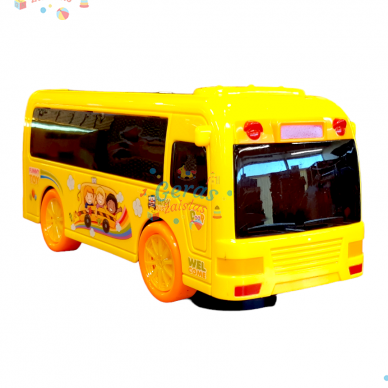 Muzikinis autobusas su 3D šviesomis, mėlynas 6