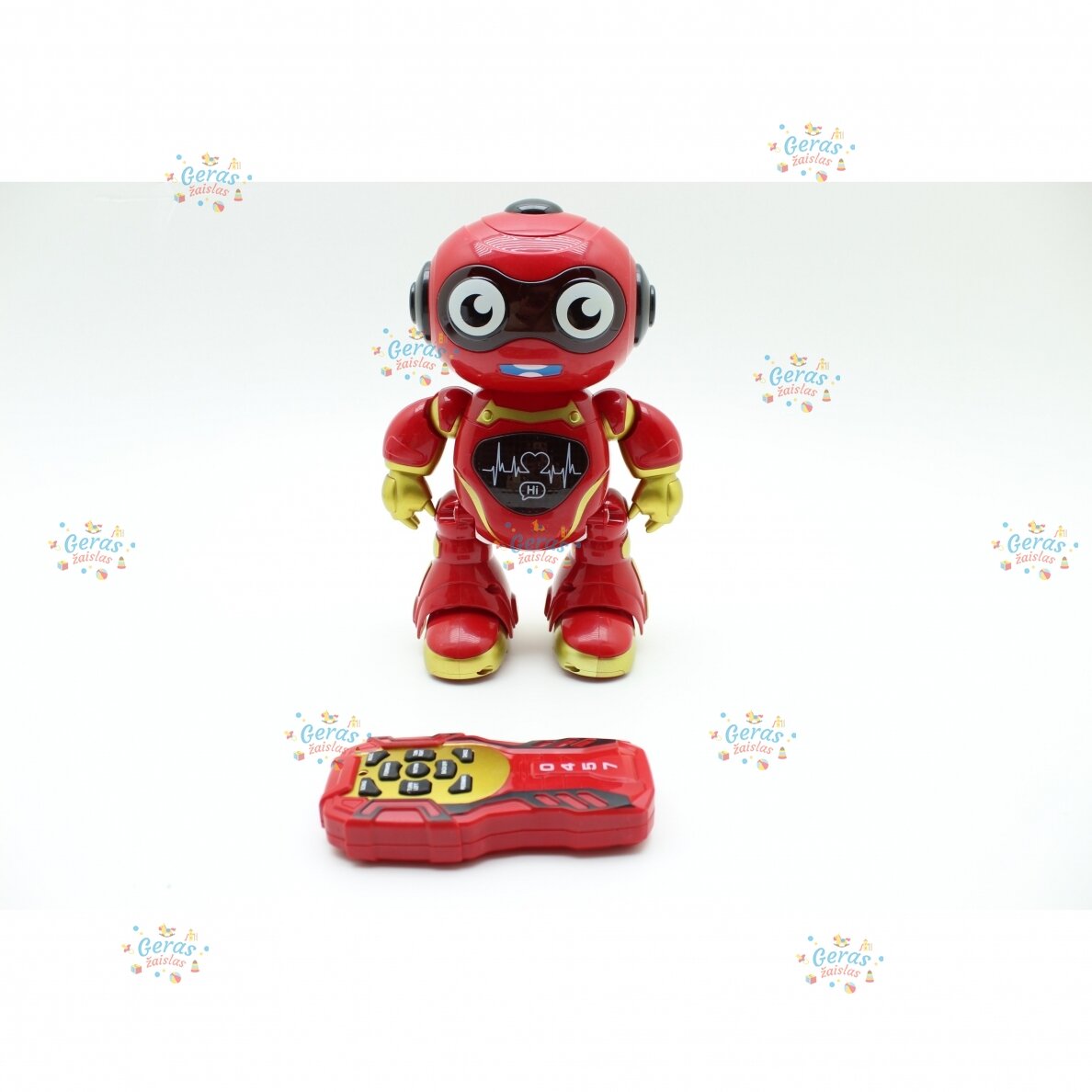 Nuotoliniu būdu valdomas šokantis robotas 5