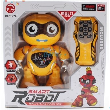 Nuotoliniu būdu valdomas šokantis robotas Nuotoliniu būdu valdomas šokantis robotas