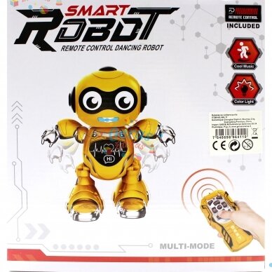 Nuotoliniu būdu valdomas šokantis robotas 2 Nuotoliniu būdu valdomas šokantis robotas 2