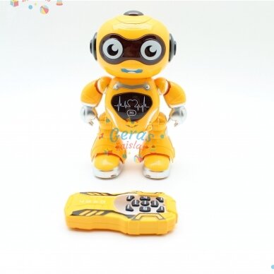 Nuotoliniu būdu valdomas šokantis robotas 3 Nuotoliniu būdu valdomas šokantis robotas 3
