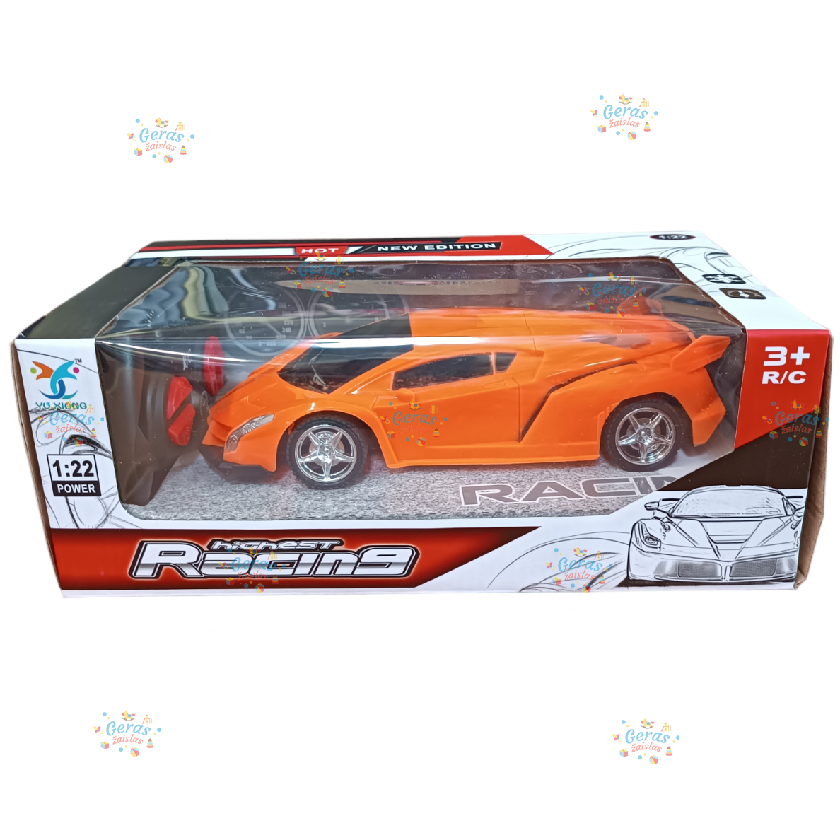 Radijo bangomis valdomas automobilis 8