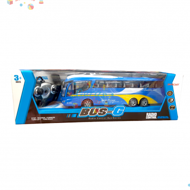 Radijo bangomis valdomas autobusas, mėlynas 1 Radijo bangomis valdomas autobusas, mėlynas 1