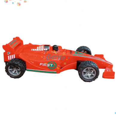 Radijo bangomis valdomas automobilis Formulė, oranžinis 1 Radijo bangomis valdomas automobilis Formulė, oranžinis 1