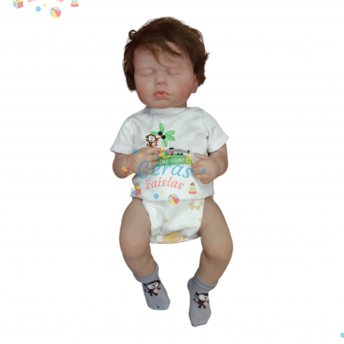 Realistiškos išvaizdos lėlė kūdikis Hoomai Doll 2 Realistiškos išvaizdos lėlė kūdikis Hoomai Doll 2