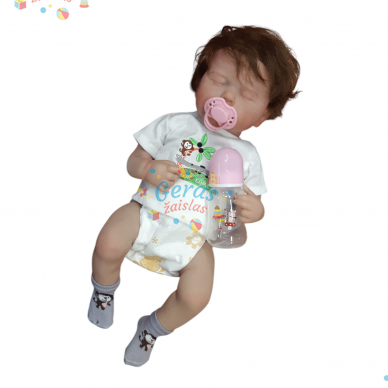 Realistiškos išvaizdos lėlė kūdikis Hoomai Doll 3 Realistiškos išvaizdos lėlė kūdikis Hoomai Doll 3