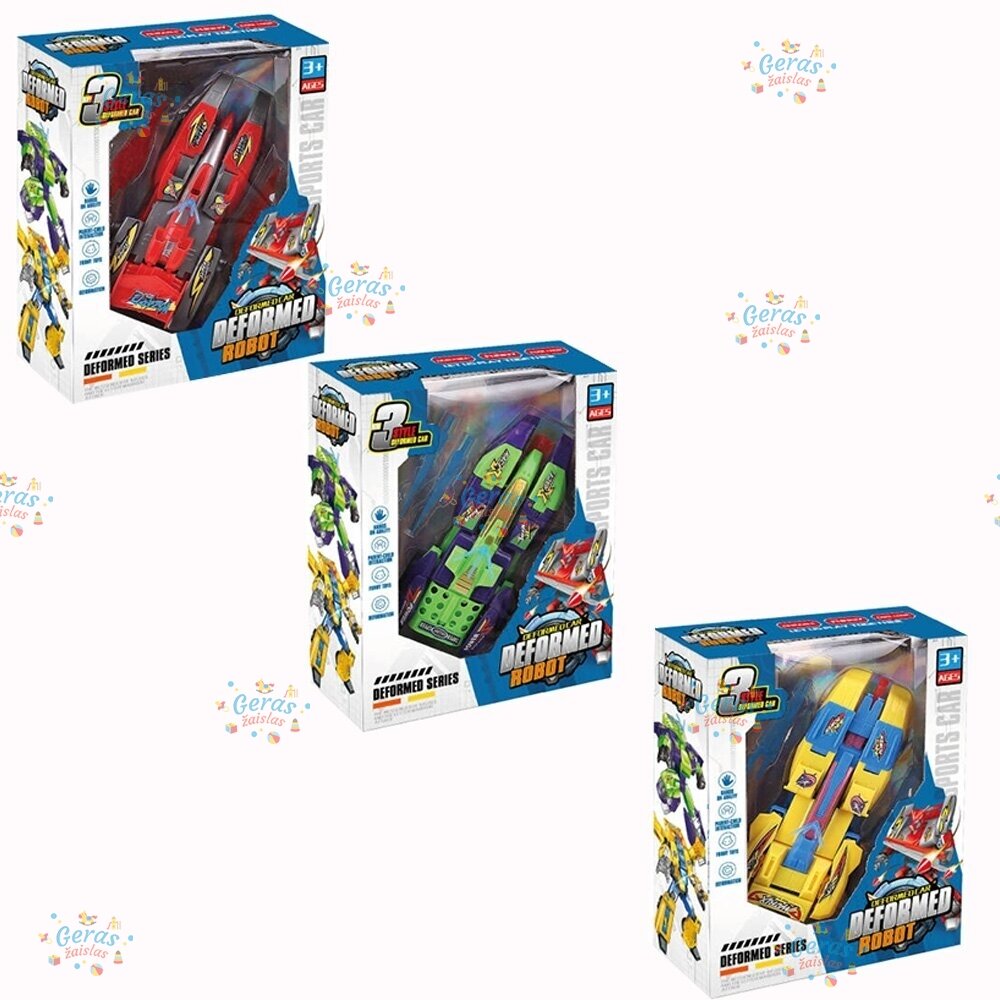 Robotas transformeris mašina 1