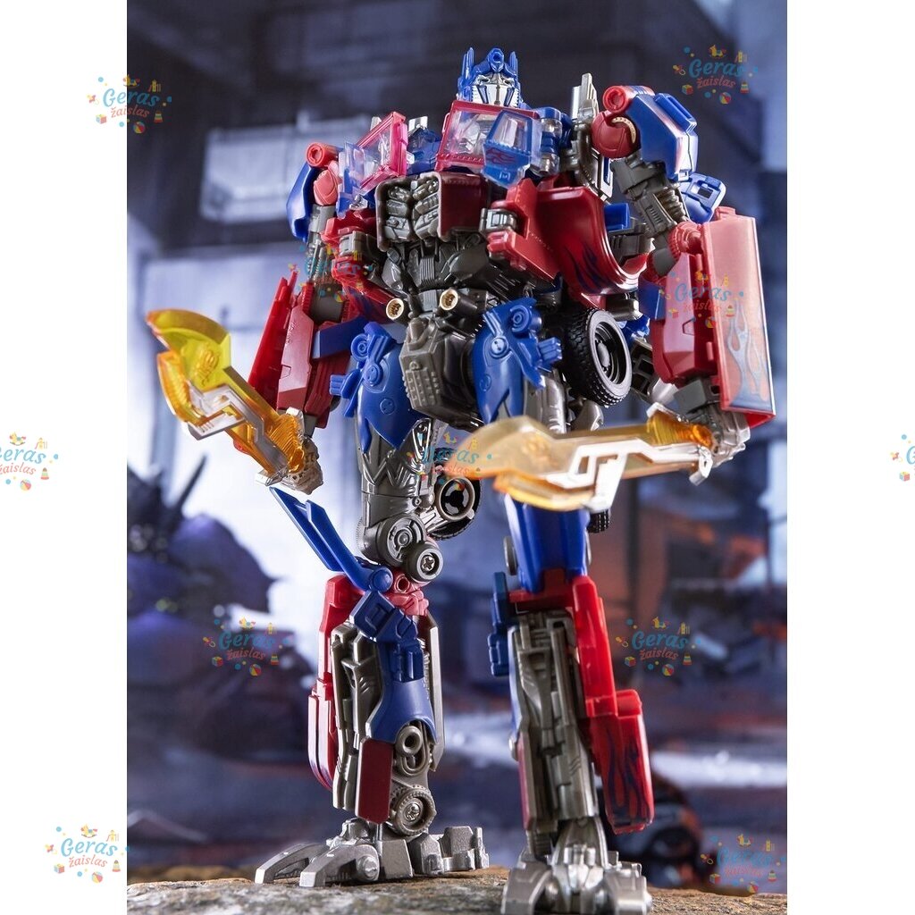 Robotas transformeris su kauke komplekte 3