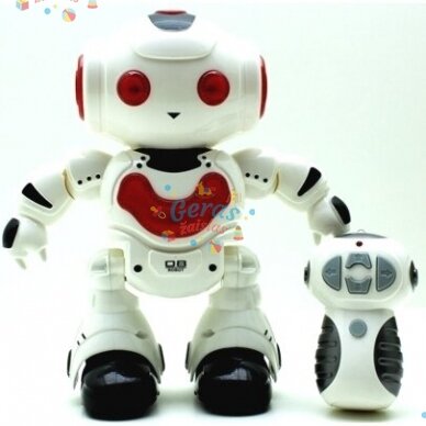 Robotas su pultu