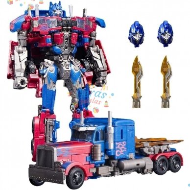 Robotas transformeris su kauke komplekte Robotas transformeris su kauke komplekte