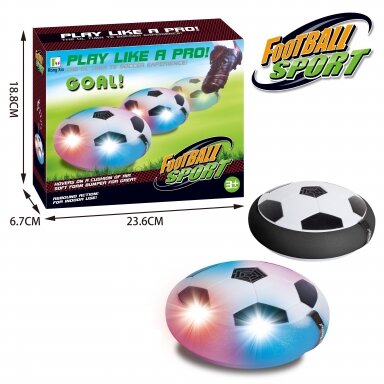Skriejantis futbolo kamuolys - diskas su LED Hoverball Football sport Skriejantis futbolo kamuolys - diskas su LED Hoverball Football sport