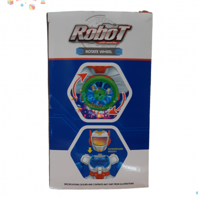 Šokantis Robotas su 3D šviesom 5 Šokantis Robotas su 3D šviesom 5